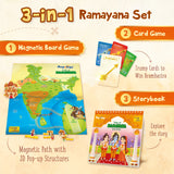 3-in-1 ramayana set for kids to learn ramayana