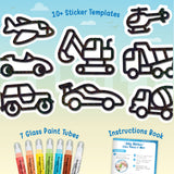 Jelly Sticker - Cars