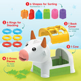 Leaps & Bounds - Cow Shape Sorter