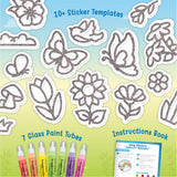 Jelly Stickers - Flower & Butterfly