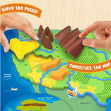 Mapology Physical Features USA Puzzle