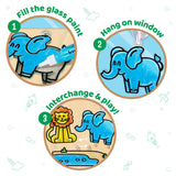 Interchange & Play, Glass Painting Kit, Suncatcher
