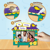 Colour, Decorate and Create your own DIY Photo Frames