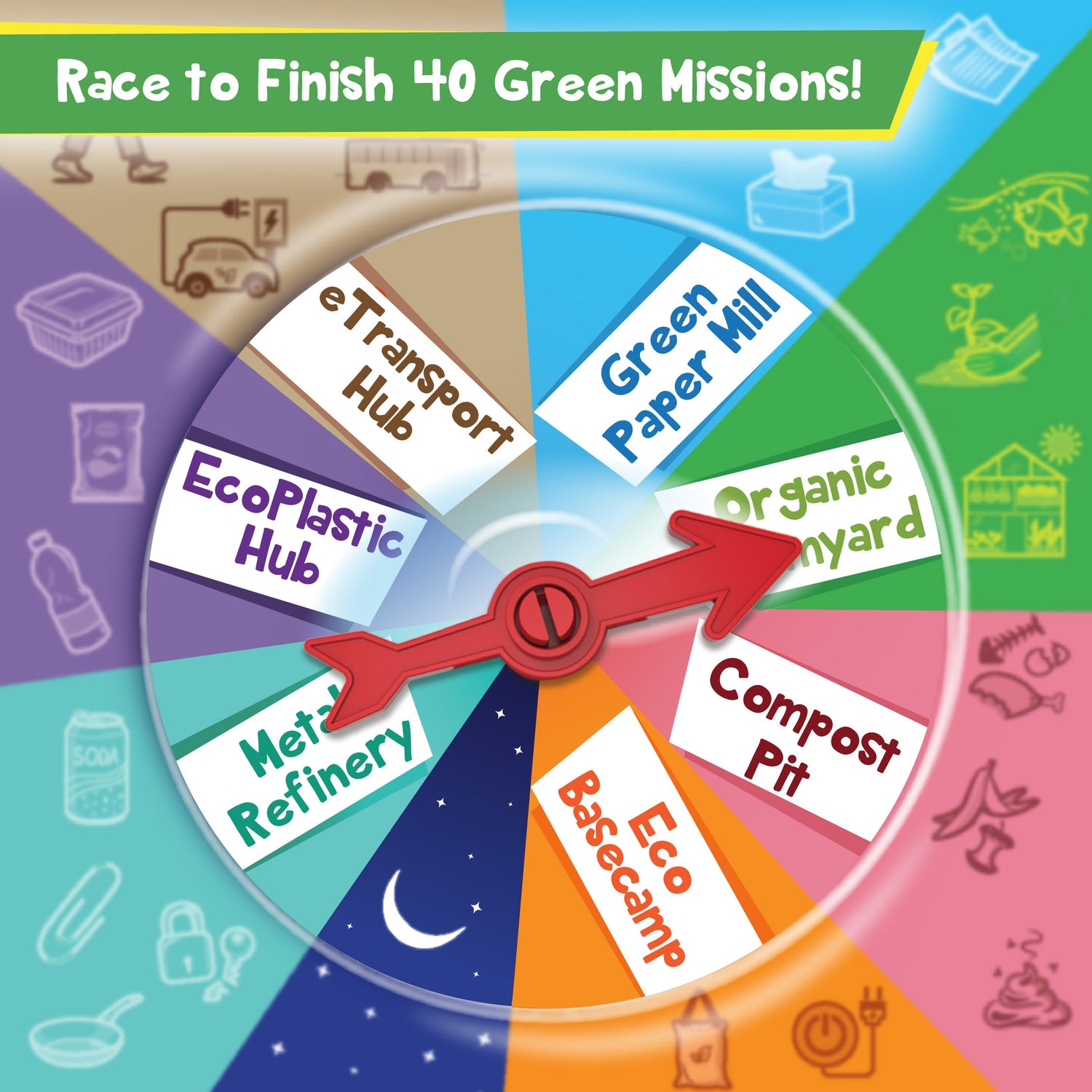 40 green missions to become the champion