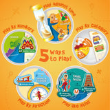 Mapology India Map Wall Chart with Reusable Stickers