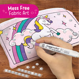 Fabric Art - Unicorn