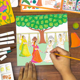 art & craft kit, gift for girls, painting kit, diy kit for 8 years old