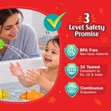 Leaps & Bounds Bath Fishes 3-in-1 | Baby Bath Toys for Toddlers Age 0-3 Years