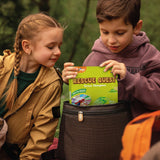 kids packing the kit for travel