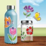 Jelly Stickers - Flower & Butterfly
