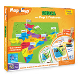 India map puzzle, educational toys for kids, geography learning toy, India states and capitals, flash card game, interactive learning toy, Montessori educational toys