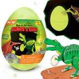 Glow in the Dark Dino Egg - Green