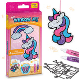 Pack of 12 - DIY Unicorn Glass Painting