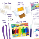 Magic Clay Marbling Animals, Contents