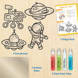 Pack of 12 - DIY Window Art Space