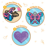 DIY Window Art Unicorn