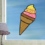 Pack Of 6 Assorted Clay Stickers - 1 Design Set