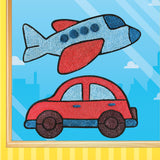 DIY Clay Stickers Transport