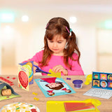 Girl playing and enjoying with the product