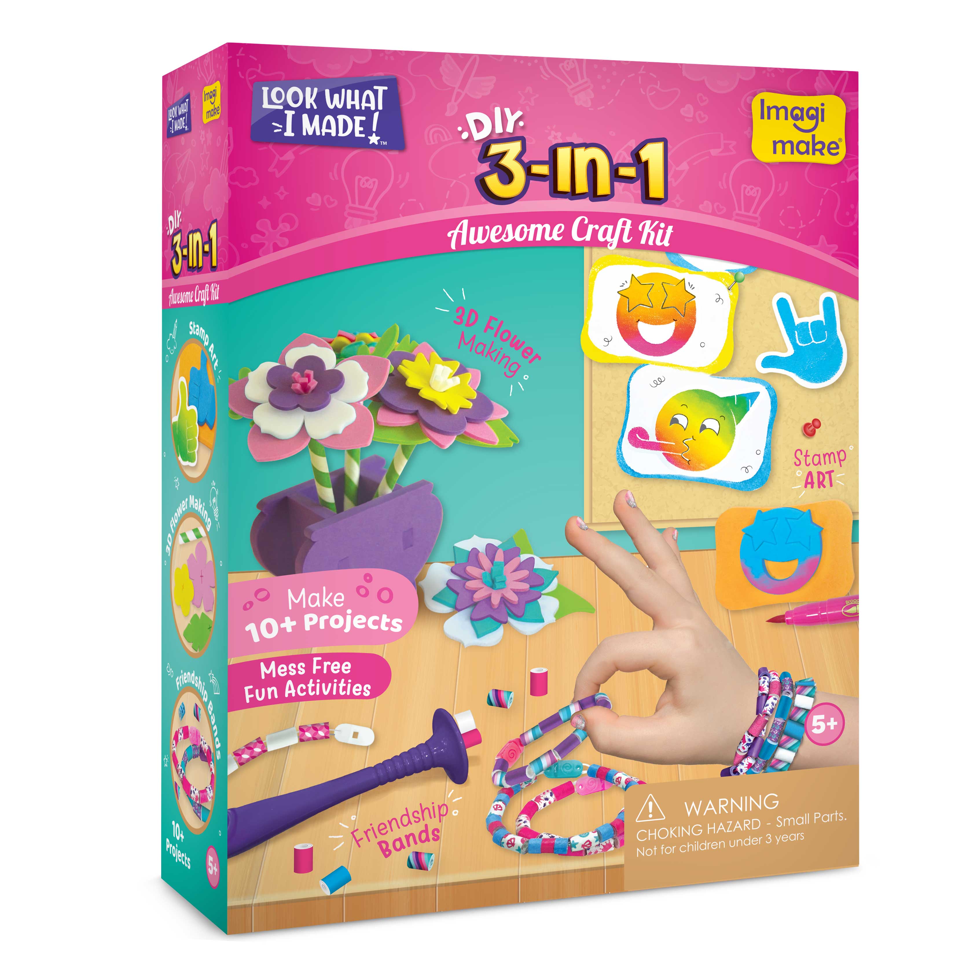 3-in-1 Awesome Craft Kit – Imagimake - Main Image