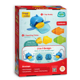 Leaps & Bounds Bath Buddies 5-in-1 | Baby Bath Toys for Toddlers Age 0-3 Years