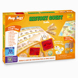 Indian history board game, educational toys for kids, history learning game, historical board game, India history puzzle, interactive learning toy, Montessori educational toys