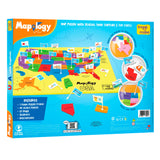 Mapology USA with Capitals