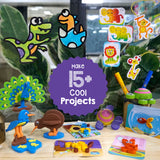 Make 15+ cool Projects, Art & craft kit for kids