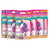 Pack of 6 - Clay Stickers Unicorn