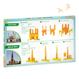 Instructions, 3D Puzzle, Set of 2 Monuments
