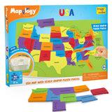Mapology USA, State Shaped Puzzle Piece