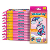 Pack of 12 - DIY Unicorn Glass Painting