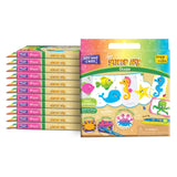 Pack of 12 - Ocean Stamp Art