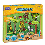 Imagimake Window Art Jungle, DIY Glass Painting Kit