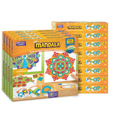 Pack of 12 - DIY Mandala Art Kit