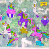 Window Art - Unicorn, DIY Kit for Girls