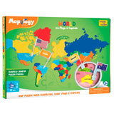 Mapology: Pack of 6 World with Flags & Capitals