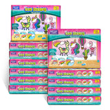 Pack of 12 - Clay Stickers Wonderland