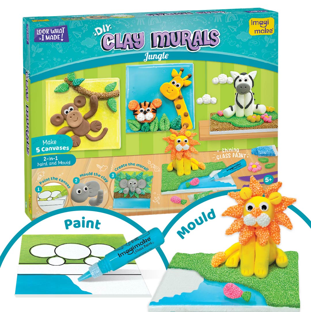 Clay Murals - Jungle – Imagimake