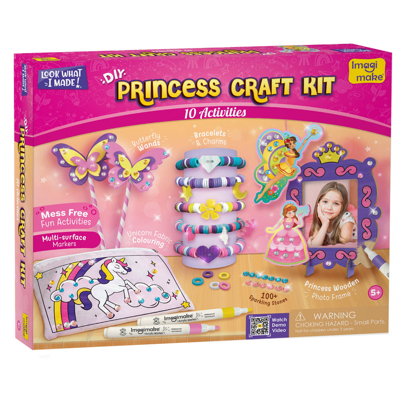 Art & Craft Kit, DIY Kit for girls, Princess Kit for 3 years old kids,
