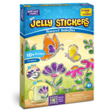 Jelly Stickers - Flower & Butterfly
