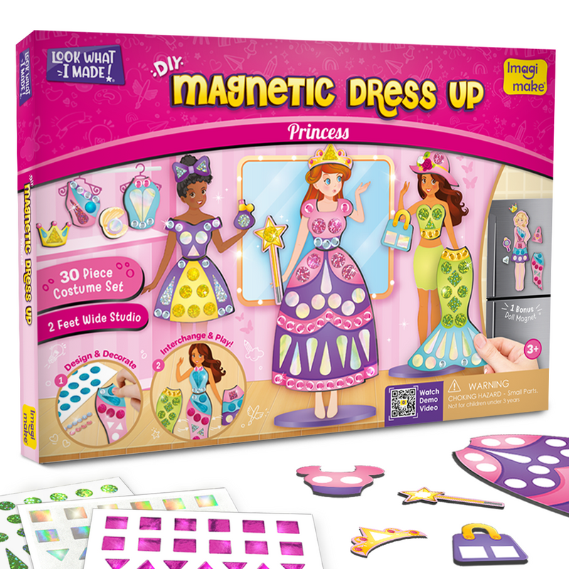 DIY Magnetic Dress Up - Princess