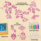 Unicorn Craft Combo: Glass Painting & Mirror Mosaic Kit