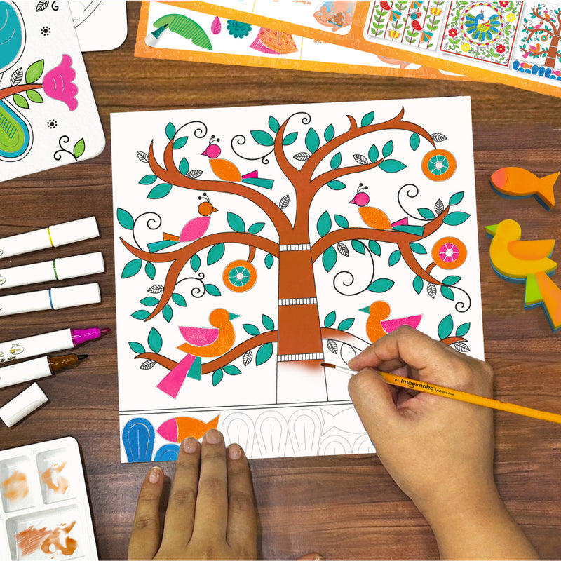 DIY Madhubani Kit