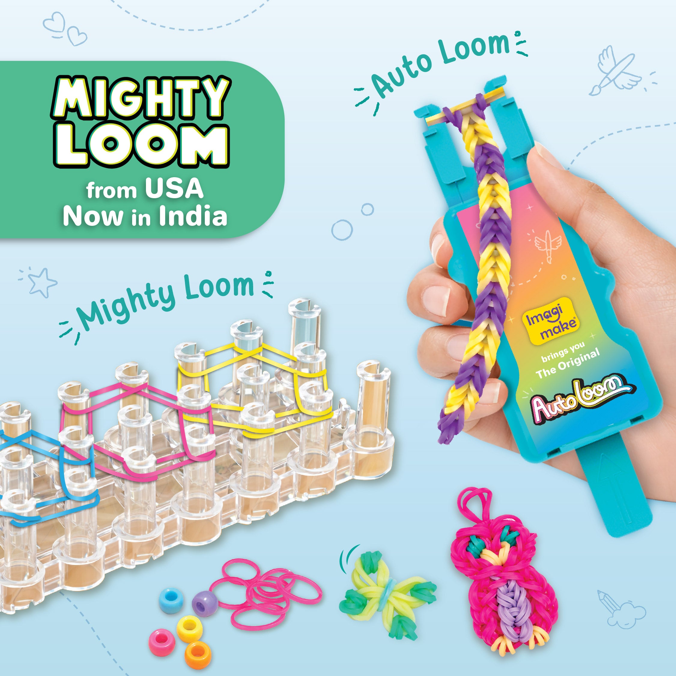 Rainbow Loom - Ultimate Mega Combo – Imagimake