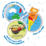 Mapology World with Flags & Flashcards