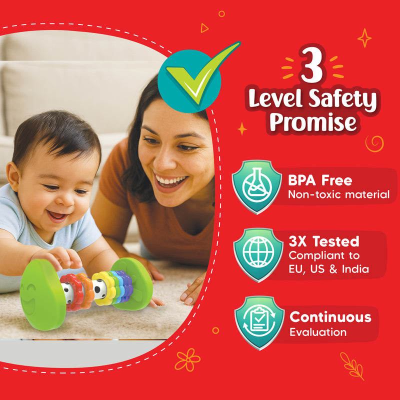 Leaps & Bounds - Tummy Time Roller