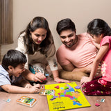 Mapology India With Flags and Flash Card