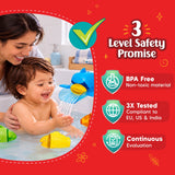 Leaps & Bounds Bath Buddies 5-in-1 | Baby Bath Toys for Toddlers Age 0-3 Years