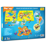 Mapology World with Flags & Flashcards